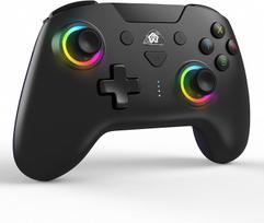 Switch automatic fire back button macro Bluetooth gyro RGB 1000mAh long time HD Compatible with Japanese instruction manual PeriphX Switch juoda