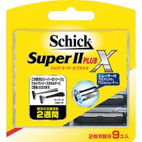 sic japan Thick Super II Plus X, 9 replacement blades Men's Replacement Blades Razors for Men Men's Replacement Blades