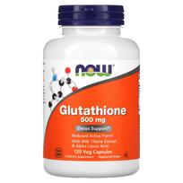 NOW Foods, Glutathione, 500 mg, 120 Veggie Capsules