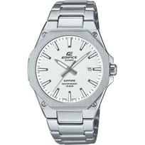 Casio Vyriškas EDIFICE EFR-S108DJ-7AJF [EDIFICE trijų rankų analoginė vyriška metalinė juosta] apvalus laikrodis, sidabrinis