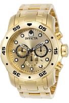 Invicta Pro Diver 74 Men's 48mm Gold Quartz auksas