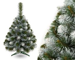 Dirbtinė balta pušis „Canadian Pine Painted“, 90 cm, su stovu
