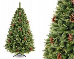 Dirbtinė pušis Erbis su kankorėžiais, 250 cm, žalia