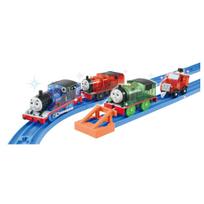 Plarail Thomas Thomas 75-ojo jubiliejaus blizgučių Sodor salos mergaitės rinkinys mėlyna