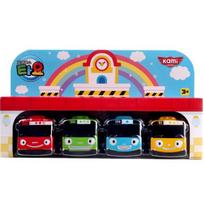Tayo Special Little Bus Set (4 rūšys), Korėjietiški žaislai red