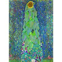 Gustav Klimt Green Flower Garden Flora Lady Wall Art Canvas Painting Nordic Poster and Prints Wall Picture for Living Room Decor 21cm×30cm NoFrame blue