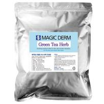 Ballon Beauty Secret Derm Magic Derm Green Tea Herb Modeling Rubber Pack 1000g, 1 piece, 1 piece white