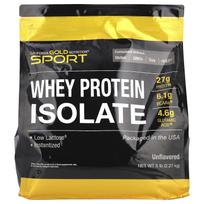 Sports, Whey Protein Isolate, Unflavored, 2.27Kg(5Lb)