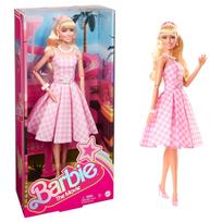 Mattel Barbie Gingham Dress for Ages 3 and Up  Barbie  (Dress-Up Doll) (HPJ96) rožinė