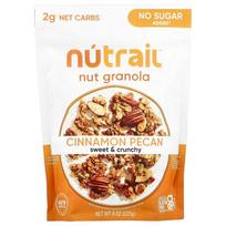 iHerb Nut Granola Cinnamon Pecan, 227g (8oz) 227g - 1 ea beige