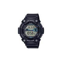 Casio DIGITAL Series-Disc Fashion Sports 100m Waterproof Quartz Movement Resin Strap Japanese and Korean Watch Men's Watch Gray Dial WS-1300H-1AV pilka spalva