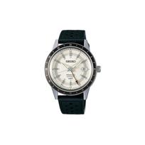 SEIKO Presage series 50 meters waterproof Automatic cowhide strap men's watch silver dial SARY231 sidabras