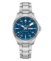 Hamilton H64635140 Khaki Aviation Pilot Day-Date sidabras