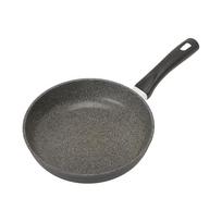 Ballarini  Stella Keptuvė 20cm Pagaminta Italijoje  Wok keptuvė tik dujinei viryklei Granitium 5 sluoksnių danga [Oficialus Japonijos produktas] Z1027-901 gray