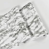 40/55cm Virtuvės lipnūs sienų lipdukai Tapetai Marmuro rašto PVC Namų dekoracijos Atsparūs aliejui Vandeniui Prabangus namų dekoras 55cmx 300cm