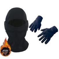 Winter Thermal Camouflage Balaclava & Glove Set One Size