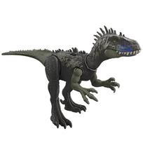 Mattel Jurassic World Veikiantis Rėkiantis Dryptosaurus HLP15 Figūrėlė [Ilgis Apie. 29,5 cm] [Nuo 4 metų] žalia