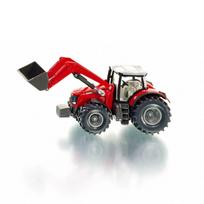 Siku Massey Ferguson Traktorius su frontaliniu krautuvu Žaislinis modelis SK1985FM black
