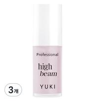 Yuki Professional Highlighter Beam 5ml, 02 Dust Pink, 3 pcs. white