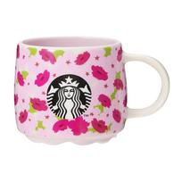 STARBUCKS Starbucks SAKURA2024 Spalvą keičiantis puodelis 355 ml Sakura Sakura 2024 Karščiui atsparus puodelis Starbucks Rožinė Miela Stilinga gimtadienio dovana gray