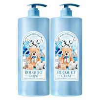 Bouquet Garni Silk Keratin Shampoo Baby Powder Scent, 1.5L, 2 ea. white