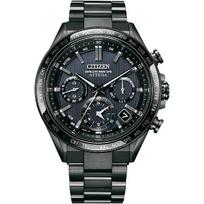 Citizen CC4055-65E ( Žiūrėkite ATTESA ACT Line Black Titanium Series Eco-Drive GPS radijo bangomis valdomą dvigubą tiesioginį skrydį)