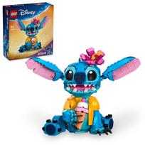 LEGO Disney Stitch Žaislas Gimtadienio Dovana Kaladėlė Mergaitėms Berniukams Vaikams 9 Metų 10 Metų 11 Metų Pradinė Mokykla Apsimetinėjimo Žaidimas Namas 43249 blue
