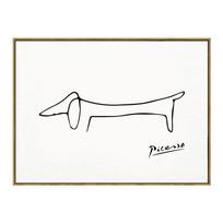 Vintažinis Picasso plakatas Bučinys Šuo Abstraktūs Dekoratyviniai Spaudiniai Interjeras Drobės Tapyba Sienų Menas Paveikslas Namų Svetainės Dekoravimas 50x80cm No Framed