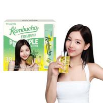 [Teazen] Kombucha Ananasų (1 dėžutė 30 lazdelių), Korėjos Kombucha 1 Box (30 sticks)
