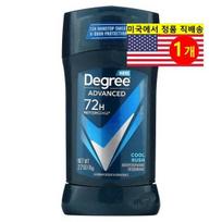 Degree Deodorant 72 valandas veikiantis Motion Sense antiperspirantas Cool Rush kvapo, 1 vnt., 76 g blue