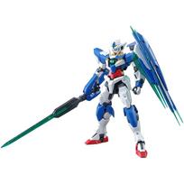 MG Movie Mobile Suit Gundam 00 -A wakening of the Trailblazer- GNT-0000 Double O Quanta 1100 mastelio spalvotas plastikinis modelis blue