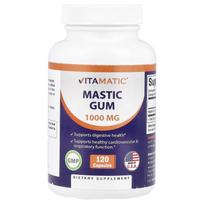 Vitamatic, Mastic Gum, 1000 mg, 120 kapsulių (500 mg vienoje kapsulėje)