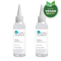 Glow Monster 3Kda ultra-low molecule (oligo) hyaluronic acid 2% stock solution, 100ml, 2 units white
