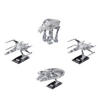 Žvaigždžių karai Paskutinis skaidrus transporto priemonių rinkinys Plastikinis modelis 1/144 & 1/350 & 1/540  Žvaigždžių karai Džedajai gryna
