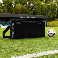 LISM Foldable Soccer Rebounder Training Board black