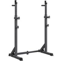 Štangos stovas, reguliuojamas aukštis ir plotis, plieninis su saugos fiksatoriais, iki 150 kg