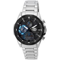 Casio „Edifice“ analoginis chronografas su saulės energija varomas EQS-940DB-1B EQS940DB-1B 100M vyriškas laikrodis mėlyna