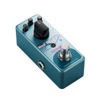 Donner Guitar Effector Modulation 16 Modes (Chorus, Phaser, Tremolo, Flanger, Rotary, Vibrato, Wah, Lo-Fi Detune) True Bypass Mod Square2 žalia