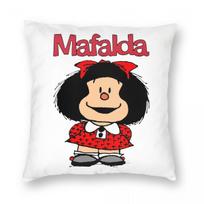 Meilė Mafalda Animacinis Paveikslėlis Pagalvės Užvalkalas Spausdintas Poliesterio Pagalvės Užvalkalas Dekoracijos Mesti Pagalvės Užvalkalas Namams Užtrauktuku 55x55cm 22x22in