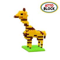 nanoblokų žirafa yellow
