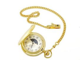 MONTRES kišeninis laikrodis satino auksas su arabiškais skaitmenimis (Montress) MC-900-GA [prekė] beige