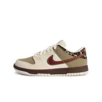 Nike Dunk Low Retro Khaki Team Red Pearl White EU 38 žalia