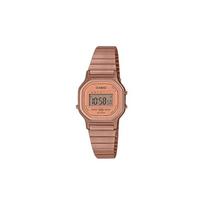 Casio VINTAGE serija-L skaitmeninis ekranas laisvalaikio tendencija retro atsparus vandeniui kvarcinis mechanizmas nerūdijančio plieno apyrankė japoniškas ir korėjietiškas laikrodis LA-11WR-5A oranžinė