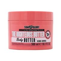 The Righteous Butter kūno sviestas losjonas su rožių ir bergamočių aromatu, 10,1 fl oz pink
