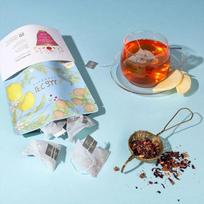 Fruit Hug Pouch Apple Hibiscus 20 Tea Bags gray