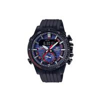 CASIO vyriškas EDIFICE mėlynas laikrodis ECB-800TR-2A ECB-800TR-2A Blue Dial black