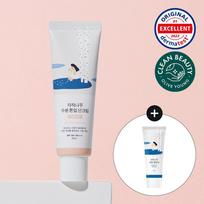 ROUND LAB BIRCH JUICE MOISTURIZING TONE-UP SUNSCREEN 50ml Special Set (+Cleanser 20mL) white