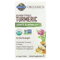 Garden of Life, MyKind Organics, Maximum Strength Turmeric, Joints & Mobility, 30 Botanicals