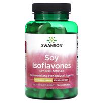 Swanson, sojos izoflavonai, 750 mg, 120 kapsulių