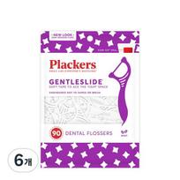 Flackers Švelnus Y formos dantų siūlas, 90 vnt., 6 vnt. white